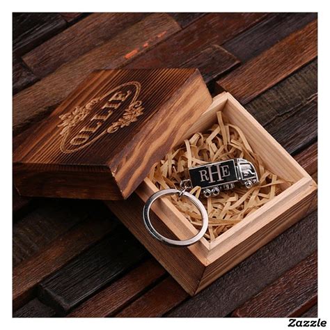 personalized steel trucker key chain w box|Truck Trucker Keychains .